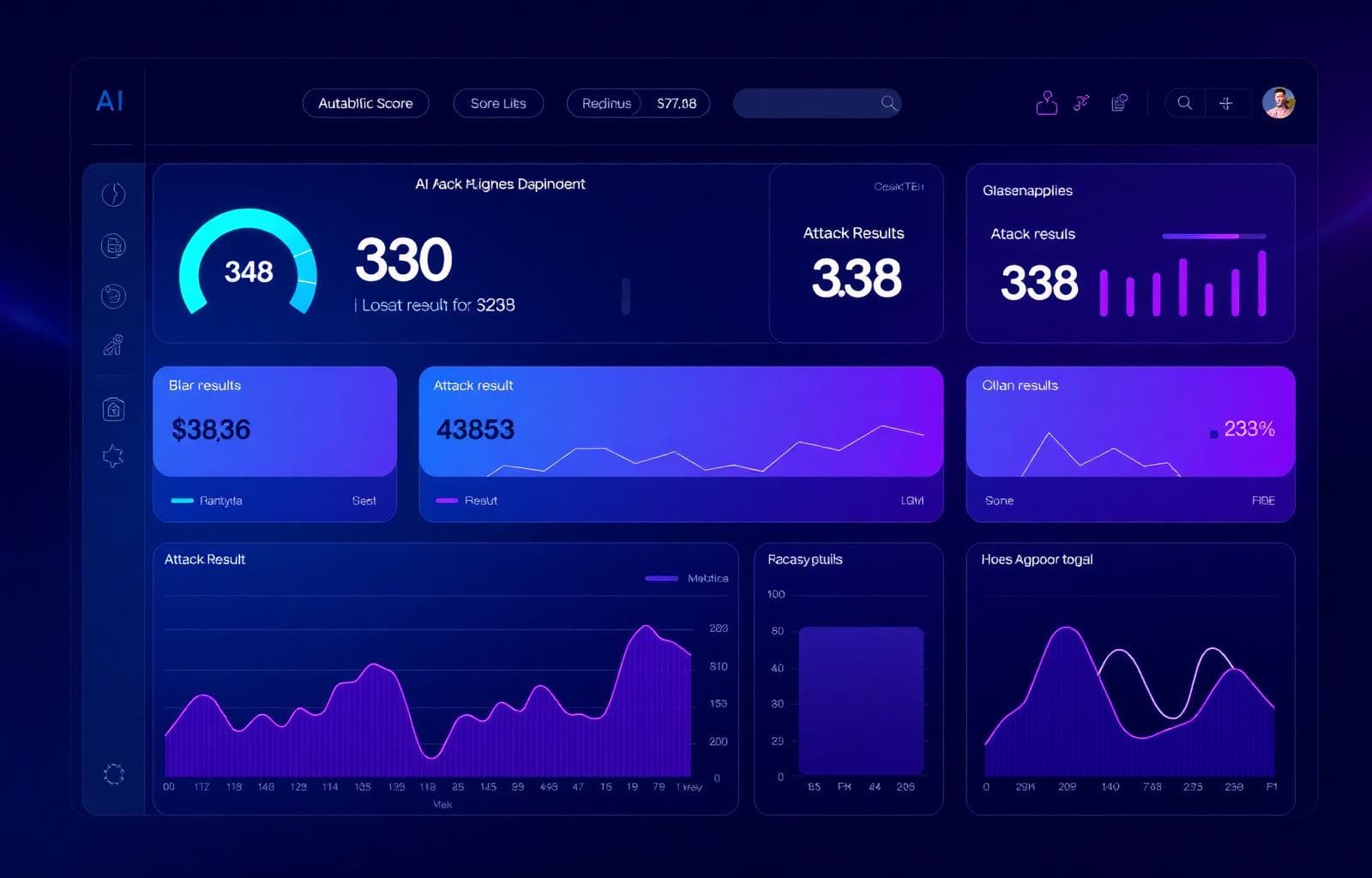 Perturb dashboard