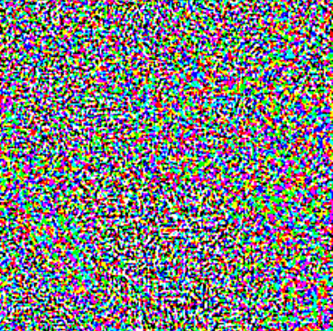 Imperceptible perturbation noise